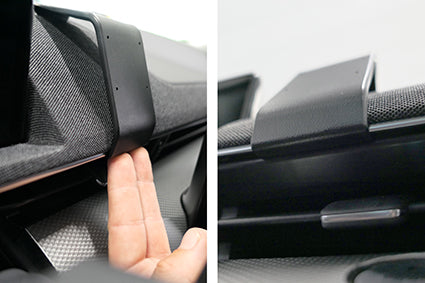 Brodit Auto-Halterung, Clip-Montage – für Smartphone – Schwarz, ABS
