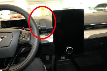 Brodit Auto-Halterung, Clip-Montage – für Smartphone – Schwarz, ABS