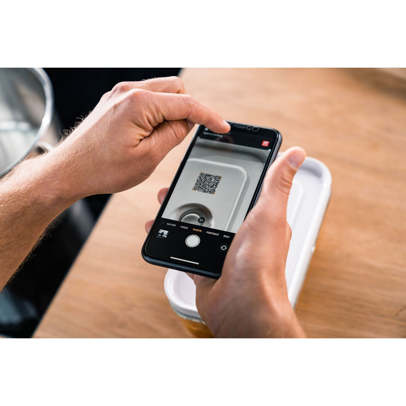 ZWILLING Vakuumbehälter Fresh & Save – 20 × 29,2 × 9,7 cm, 2,85 l – für Vakuumierer, Glas, Grau/Transparent