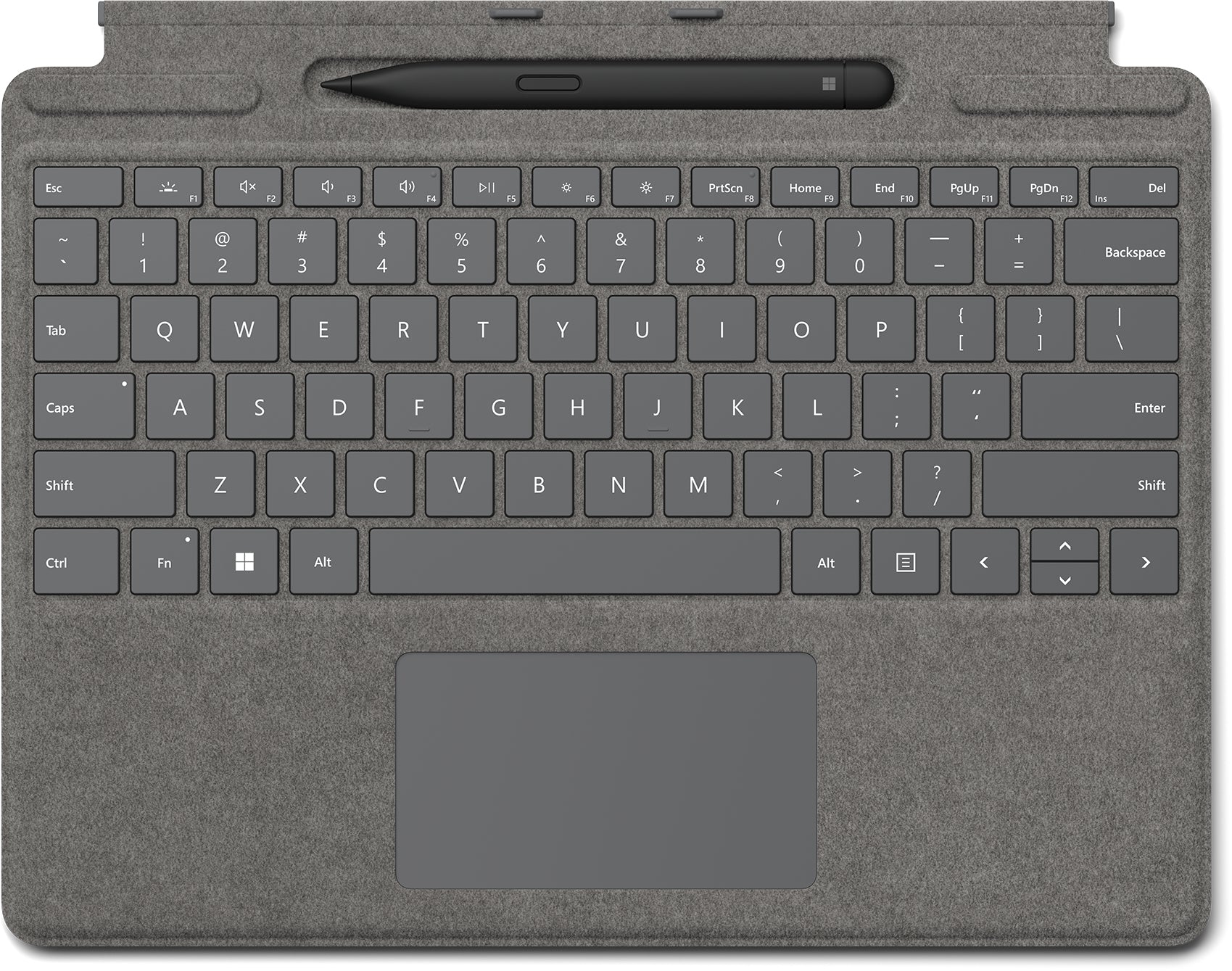 Microsoft Surface Pro 10/11 Type Cover – Tastatur, US-Layout (EN), mit Slim Pen – für Surface Pro 10/11