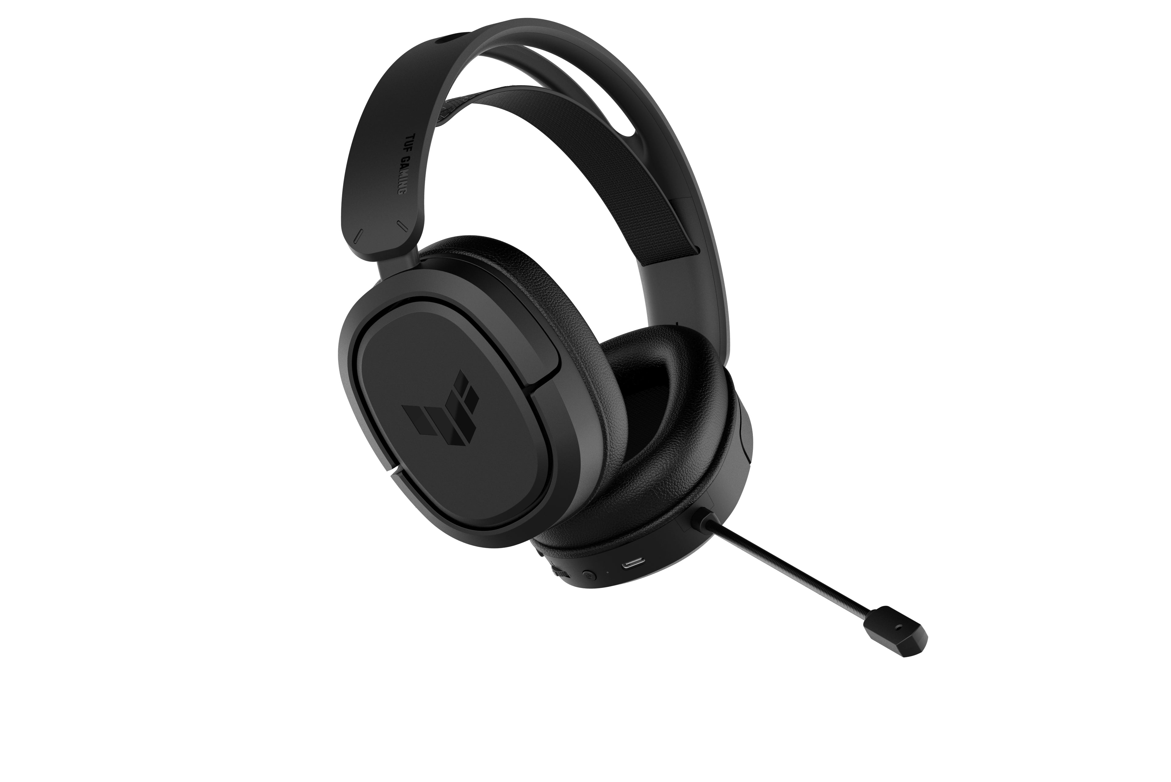 ASUS TUF Gaming H1 Wireless – Gaming-Headset – Bluetooth, Virtual 7.1 – Schwarz – für PS5/PS4/PC