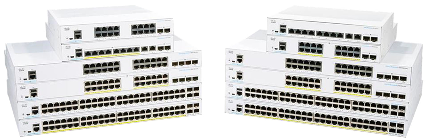 Cisco CBS350-48XT-4X – Managed Switch – 48×10G, 4×SFP+, L2/L3, 1U