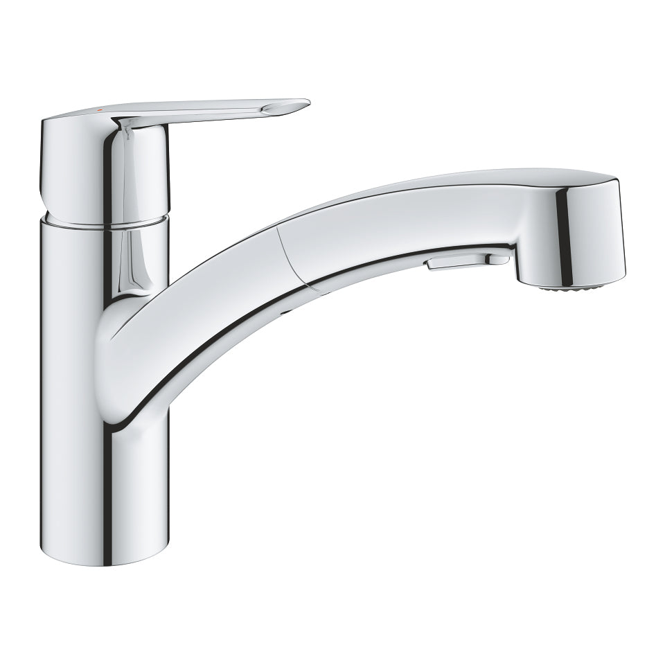 GROHE Start Badebatterie – Einhebelmischer, Messing, Standmontage, Chrom