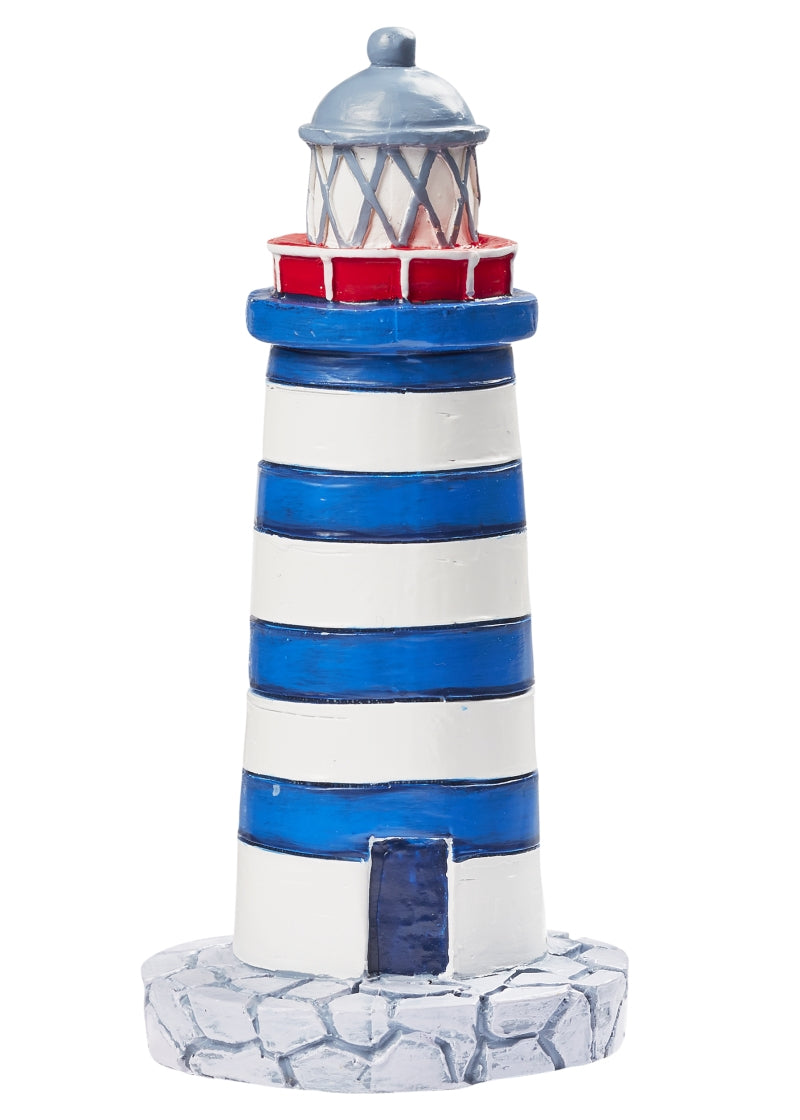 HobbyFun Mini-Figur Leuchtturm, 7,5 cm