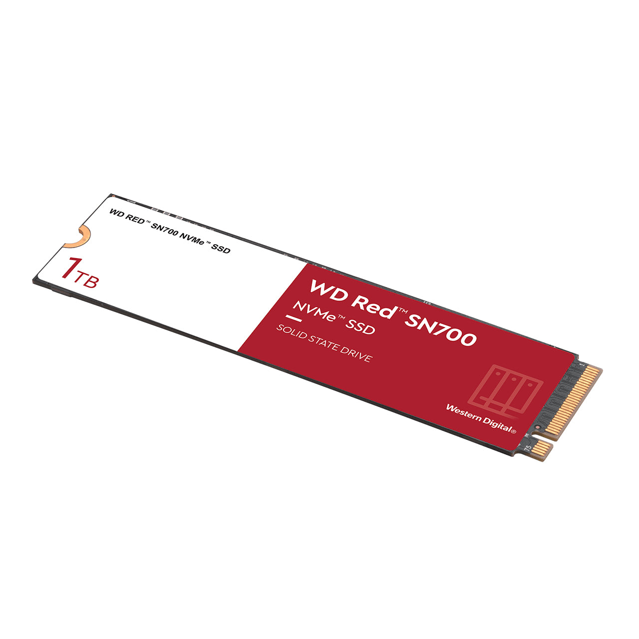Western Digital Red SN700 1 TB – M.2 2280, PCIe 3.0 NVMe, 3430/3000 MB/s