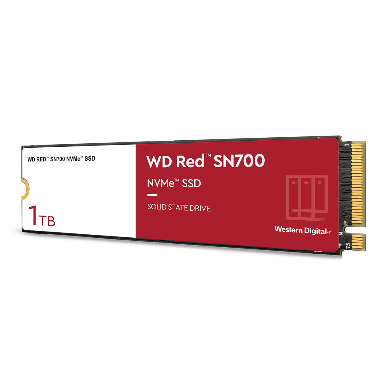 Western Digital Red SN700 1 TB – M.2 2280, PCIe 3.0 NVMe, 3430/3000 MB/s