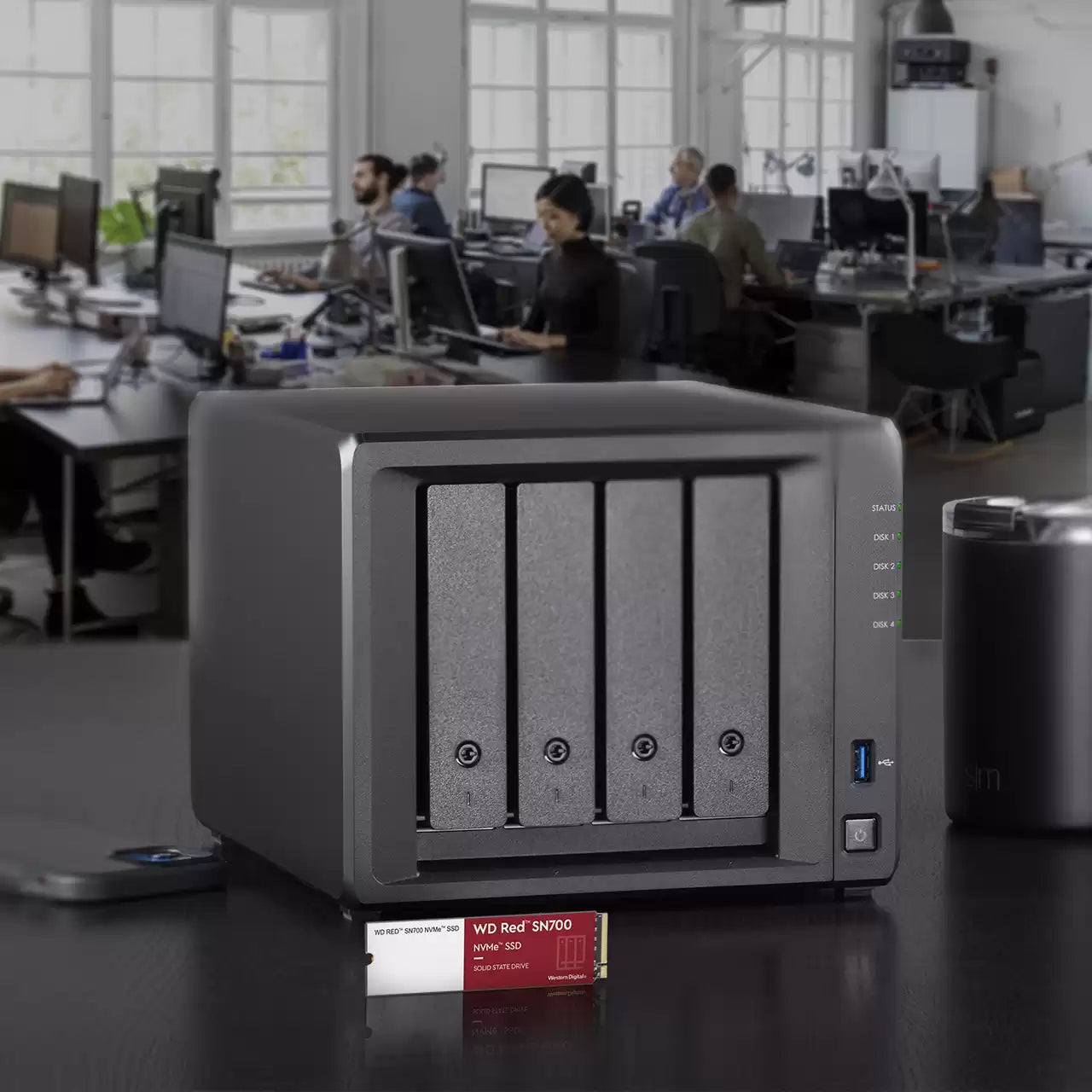Western Digital Red SN700 2 TB – M.2 2280, PCIe 3.0 NVMe, 3400/2900 MB/s