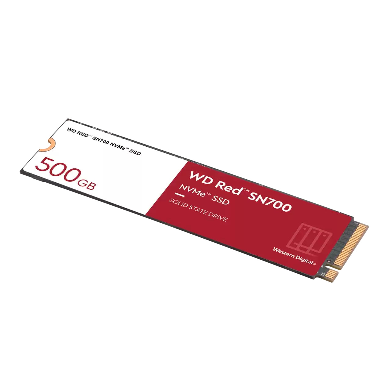 Western Digital WD Red SN700 500 GB – M.2 2280, PCIe 3.0 NVMe, 3430/2600 MB/s, für NAS
