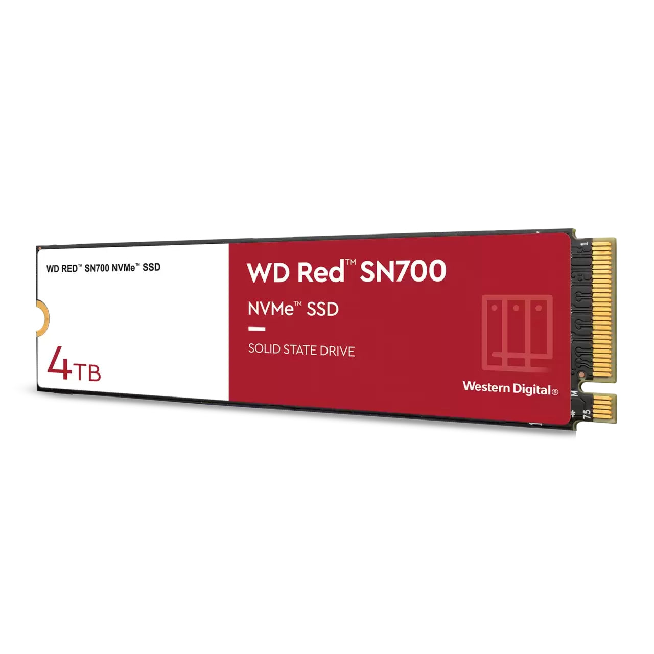Western Digital Red SN700 NAS M.2 – 4 TB, NVMe M.2 2280