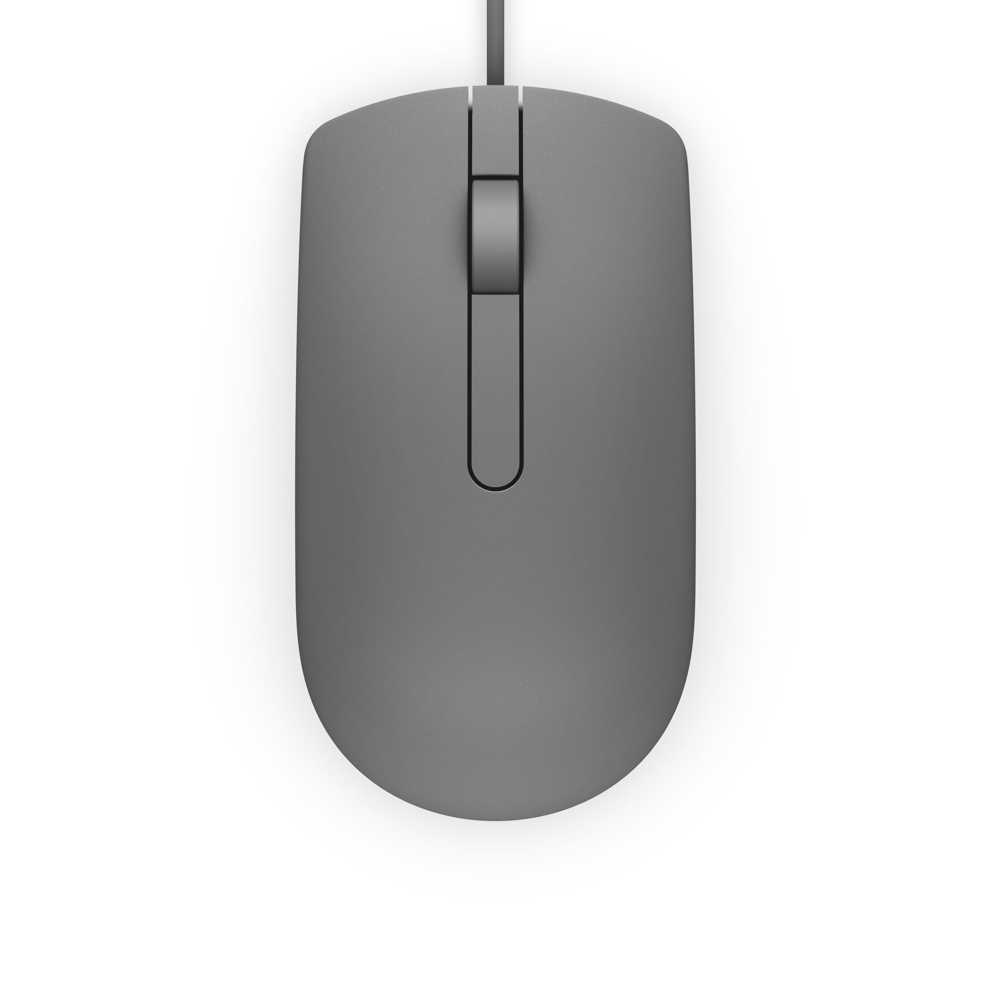 DELL MS116 Maus – kabelgebunden, USB-A, 1'000 dpi, 3 Tasten, beidhändig, grau