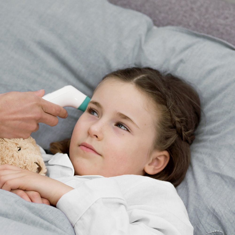 Braun Fieberthermometer TempleSwipe BST200WE – Stirn, kontaktlos, für Babys
