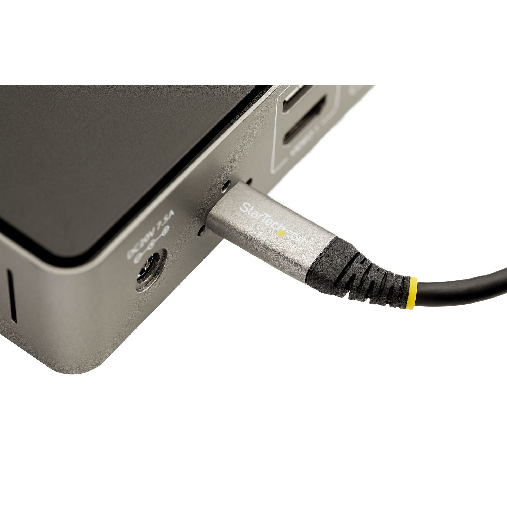 StarTech.com USB-C auf USB-C Kabel – USB 3.2 Gen 2 (10 Gbit/s) – 0,5 m – PD 100 W – 8K/60 – Schwarz/Grau