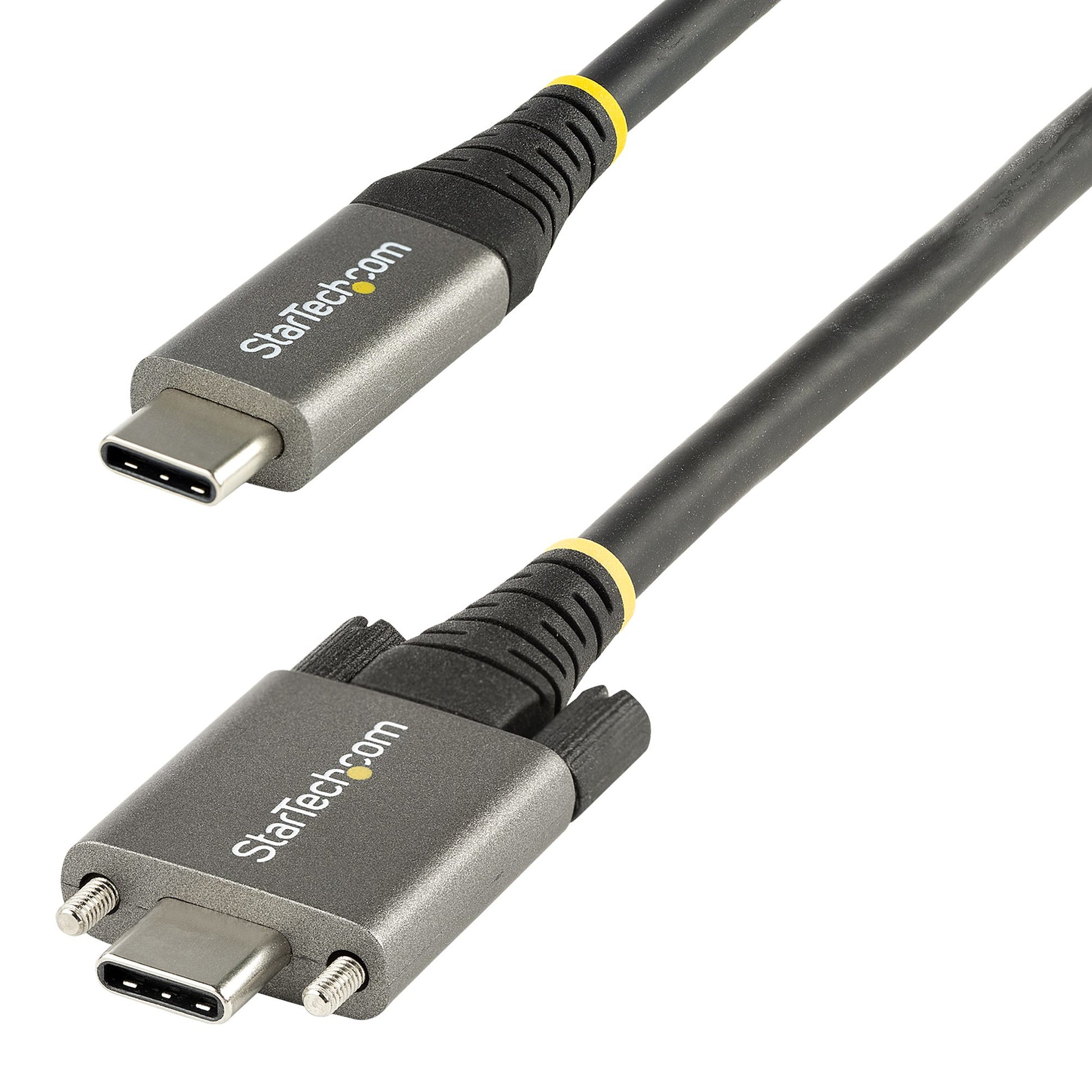StarTech.com USB-C auf USB-C Kabel – USB 3.2 Gen 2 (10 Gbit/s) – 1 m – PD 100 W – USB-IF zertifiziert