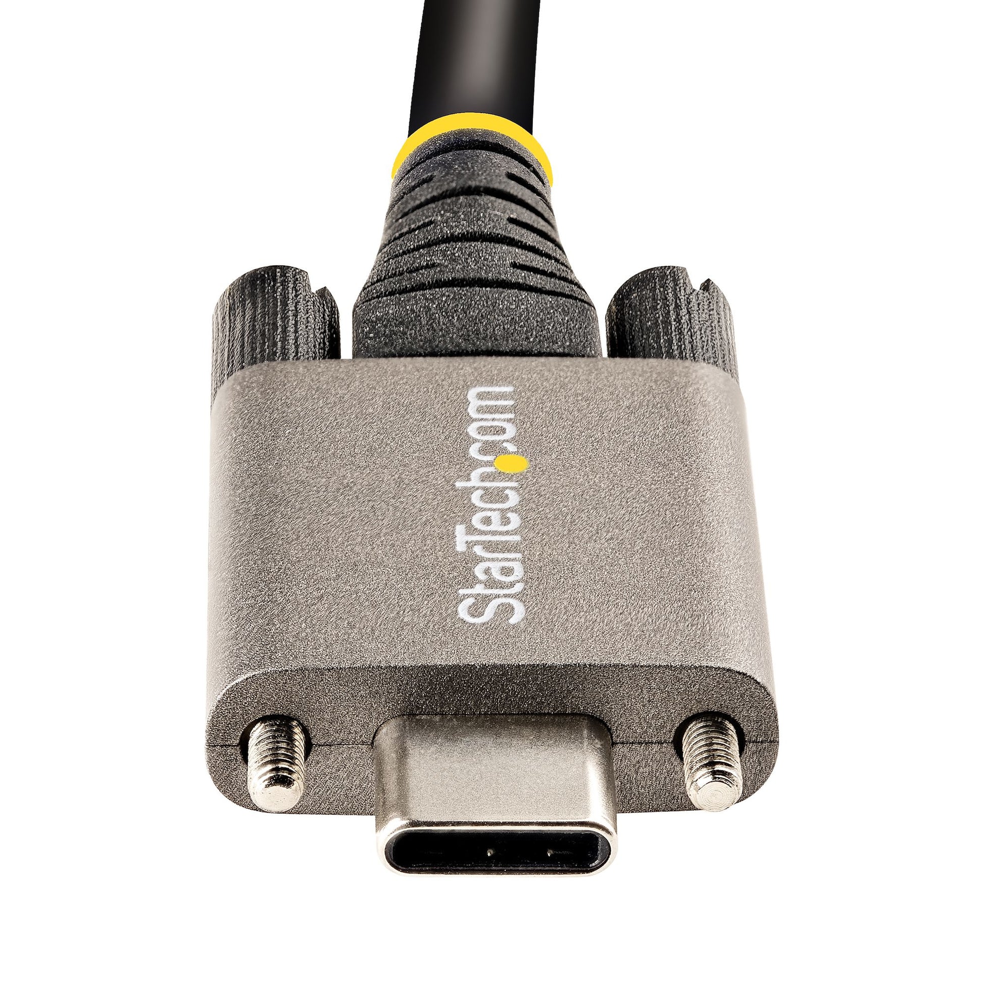 StarTech.com USB-Kabel USB-C zu USB-C, USB 3.2 Gen 2, 100 W, 0,5 m – Grau/Schwarz