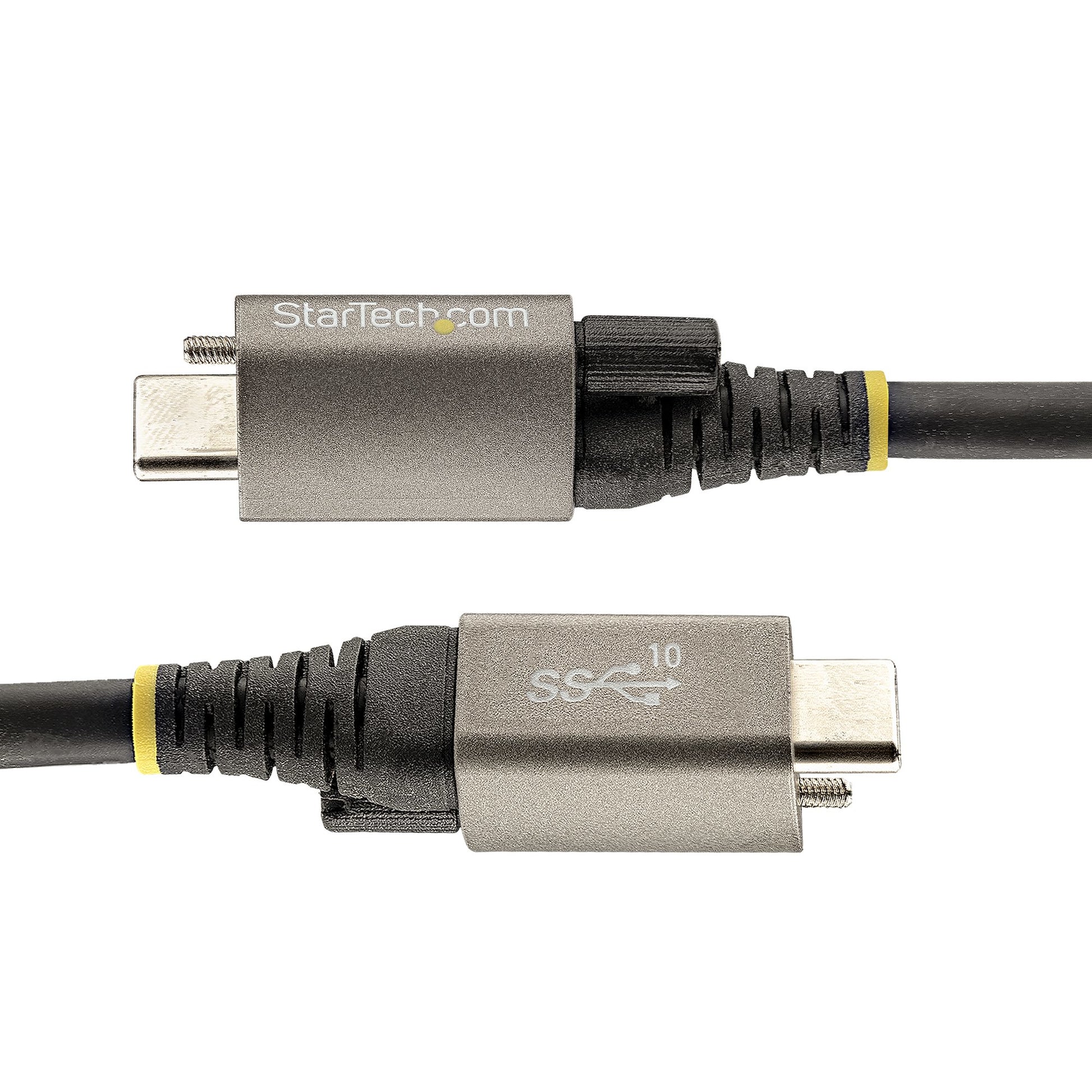 StarTech.com USB-C auf USB-C Kabel – USB 3.2 Gen 2 – 1 m – PD 100 W – 8K/60 – Schraubenverriegelung