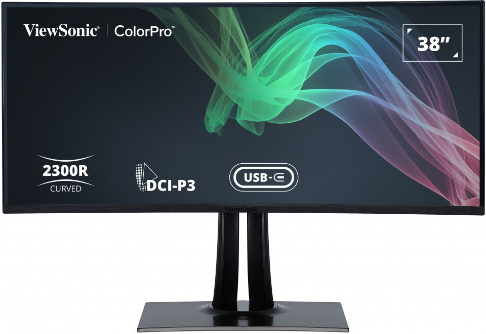 Viewsonic 3 S – Monitor, 38", 3840 × 1600, IPS, Curved