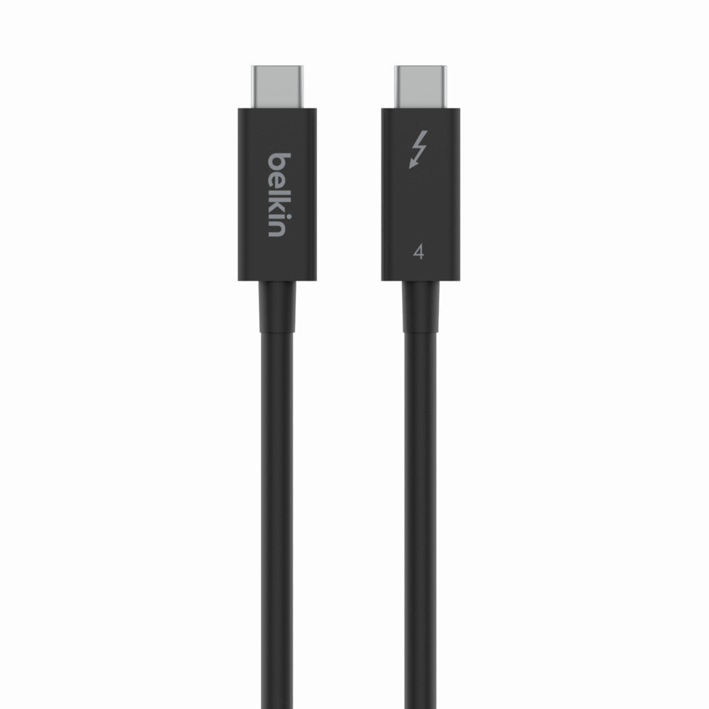 Belkin USB-C-zu-USB-C Thunderbolt 4 Kabel – 2 m, 40 Gbit/s, 100 W, aktiv