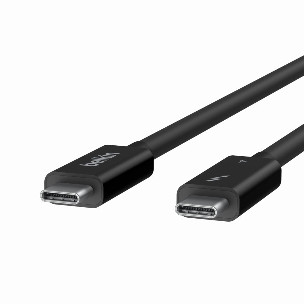 Belkin USB-C-zu-USB-C Thunderbolt 4 Kabel – 2 m, 40 Gbit/s, 100 W, aktiv