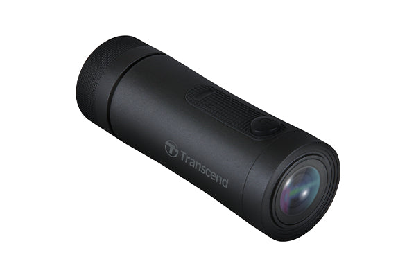 Transcend DrivePro 20 – Motorrad-Dashcam, 140° Blickwinkel, 1080p60, WDR, Micro-USB, Schwarz
