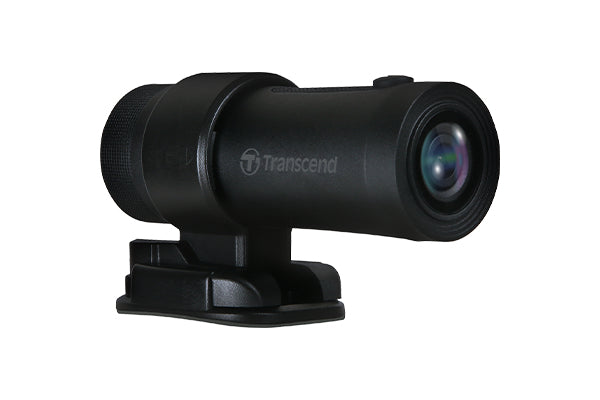 Transcend DrivePro 20 – Motorrad-Dashcam, 140° Blickwinkel, 1080p60, WDR, Micro-USB, Schwarz
