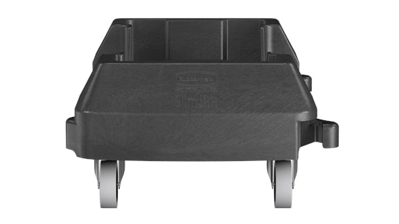 Rubbermaid Transportroller – schwarz, Kunstharz, erweiterbar, 37,3 × 60,7 × 21,3 cm