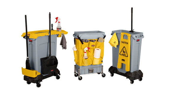 Rubbermaid Transportroller – schwarz, Kunstharz, erweiterbar, 37,3 × 60,7 × 21,3 cm