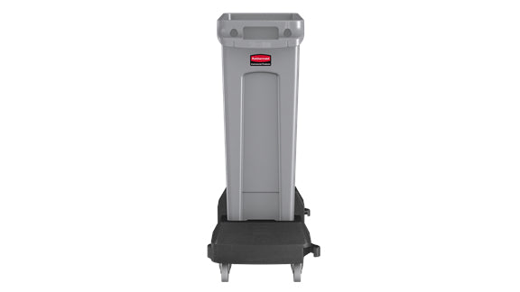 Rubbermaid Transportroller – schwarz, Kunstharz, erweiterbar, 37,3 × 60,7 × 21,3 cm