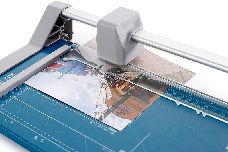 Dahle Roll- und Schnitt-Schneidemaschine 508 Generation 3 – 460 mm, bis A3, 6 Blatt