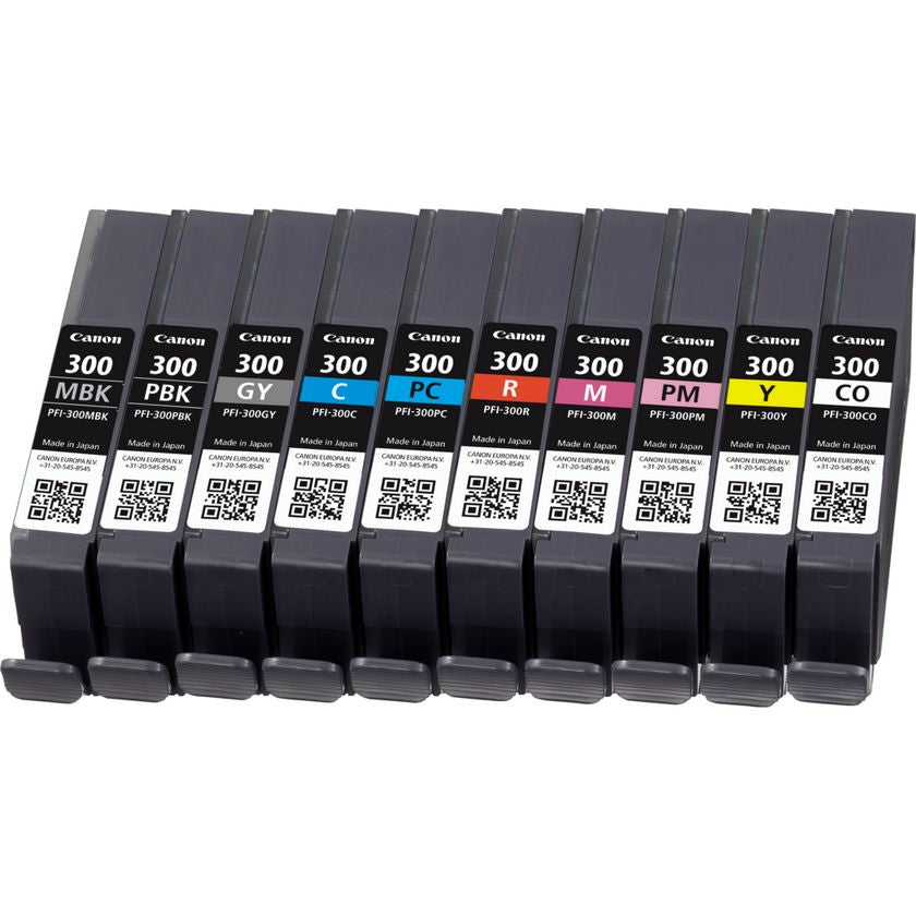 Canon Tintenpatronen-Multipack PFI-300, sortiert, 10er-Pack