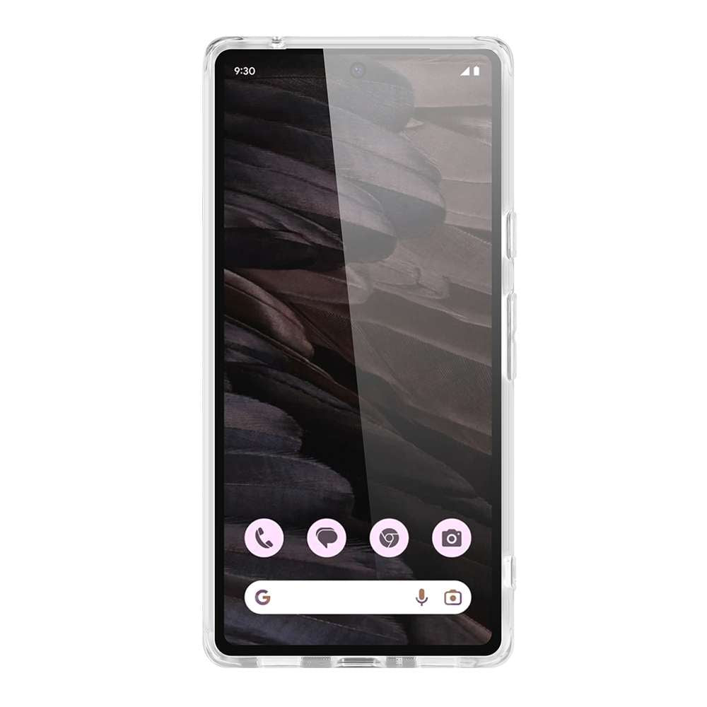 Nevox – Backcover – für Google Pixel 8A – Transparent – TPU/PC, stossgeschützt