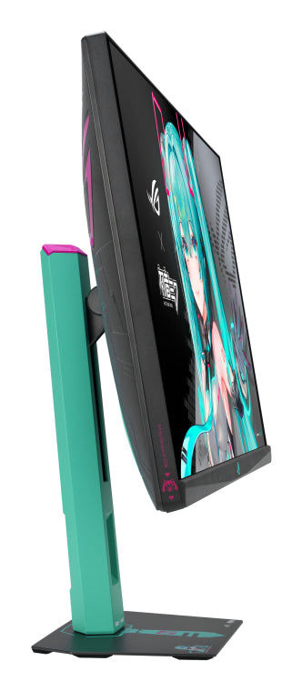 ASUS ROG Strix XG27ACMEG-G Hatsune – Monitor, 27", 2560 × 1440 (WQHD), LCD, Mehrfarbig