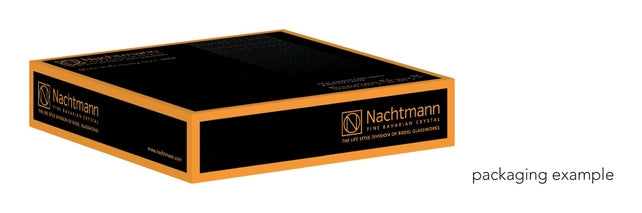 Nachtmann Rumba Platzteller – 2er Set, Ø 32 cm, H 2,2 cm, Kristallglas, Transparent, spülmaschinenfest