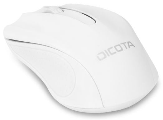 DICOTA D31659W – Maus – Kabellos (2,4 GHz), 1000 DPI, beidhändig, Weiss