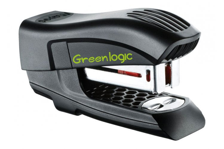 Maped Greenlogic Mini Heftgerät – 25 Blatt, für 24/6, 26/6, schwarz