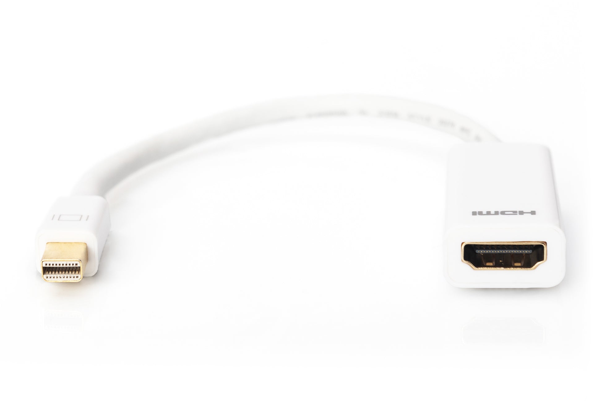 Digitus Mini DisplayPort (Stecker) auf HDMI (Buchse) Adapter, 15 cm