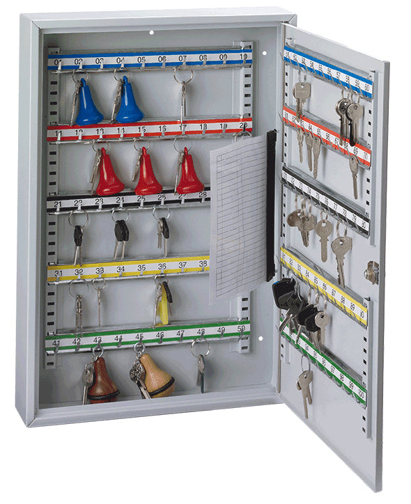 Rieffel Schlüsselkasten VT-SK 2100, 100 Haken, Zylinderschloss