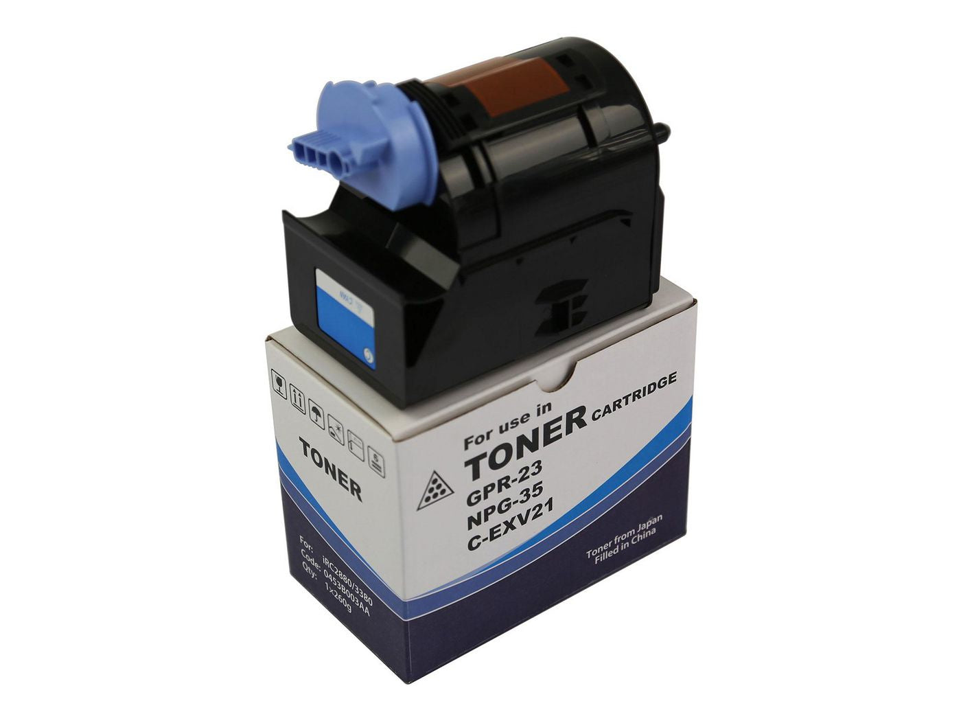 CoreParts GPR-23 (0453B003AA) Cyan-Toner – kompatibel – 14'000 Seiten – für Canon iR C2880/iR C3380