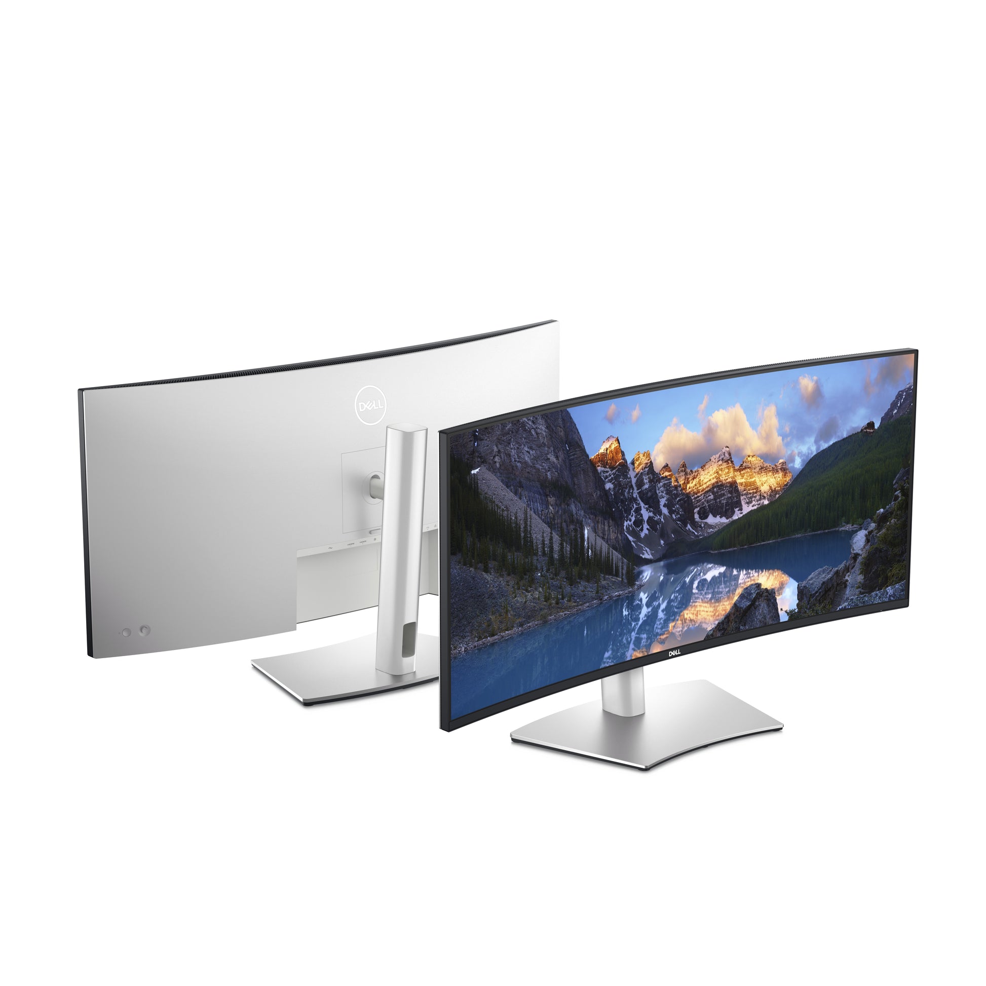 Dell U3824DW – Monitor, 37,5" 3840 × 1600 (WQHD+), IPS, 60 Hz, 300 cd/m², KVM, VESA 100 × 100, Schwarz