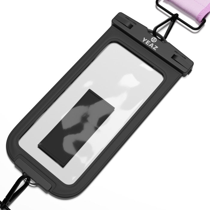 YEAZ Wasserdichte Smartphone-Tasche – für Smartphones – Schwarz – Neopren
