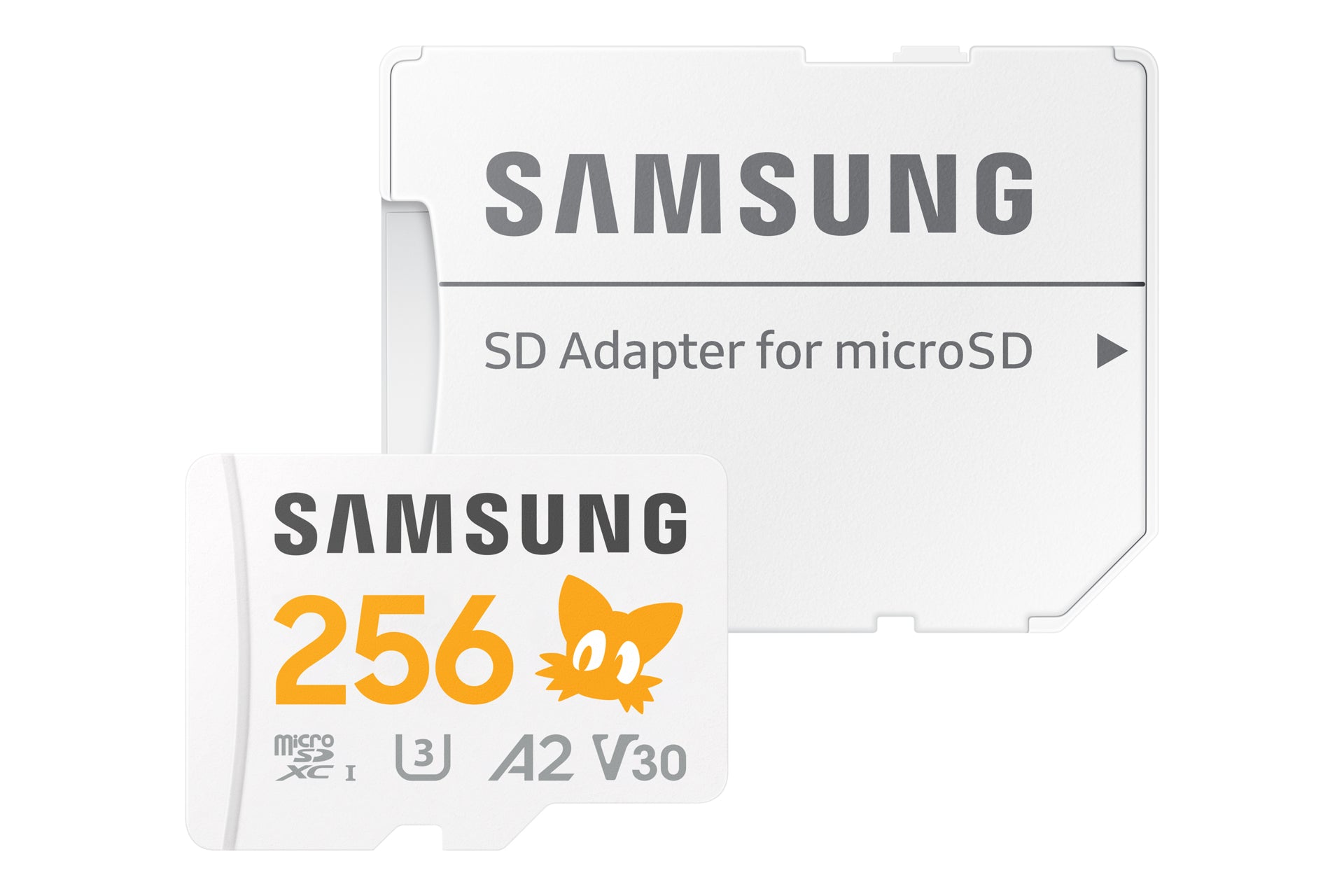 Samsung MB-MD256S microSDXC 256 GB – UHS-I, Klasse 10, U3, V30, A2, 180/130 MB/s, inkl. SD-Adapter