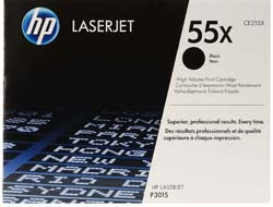 HP Toner 55X – schwarz, 12500 Seiten