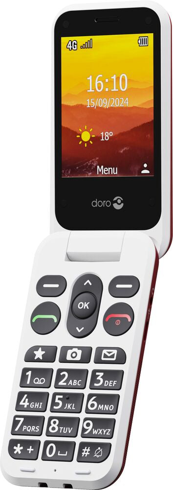 Doro Leva L30 – 2,8" – 128 MB – Rot, Weiss