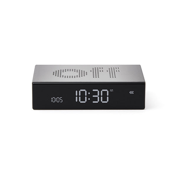 Lexon Digitalwecker Flip Premium – LCD-Display