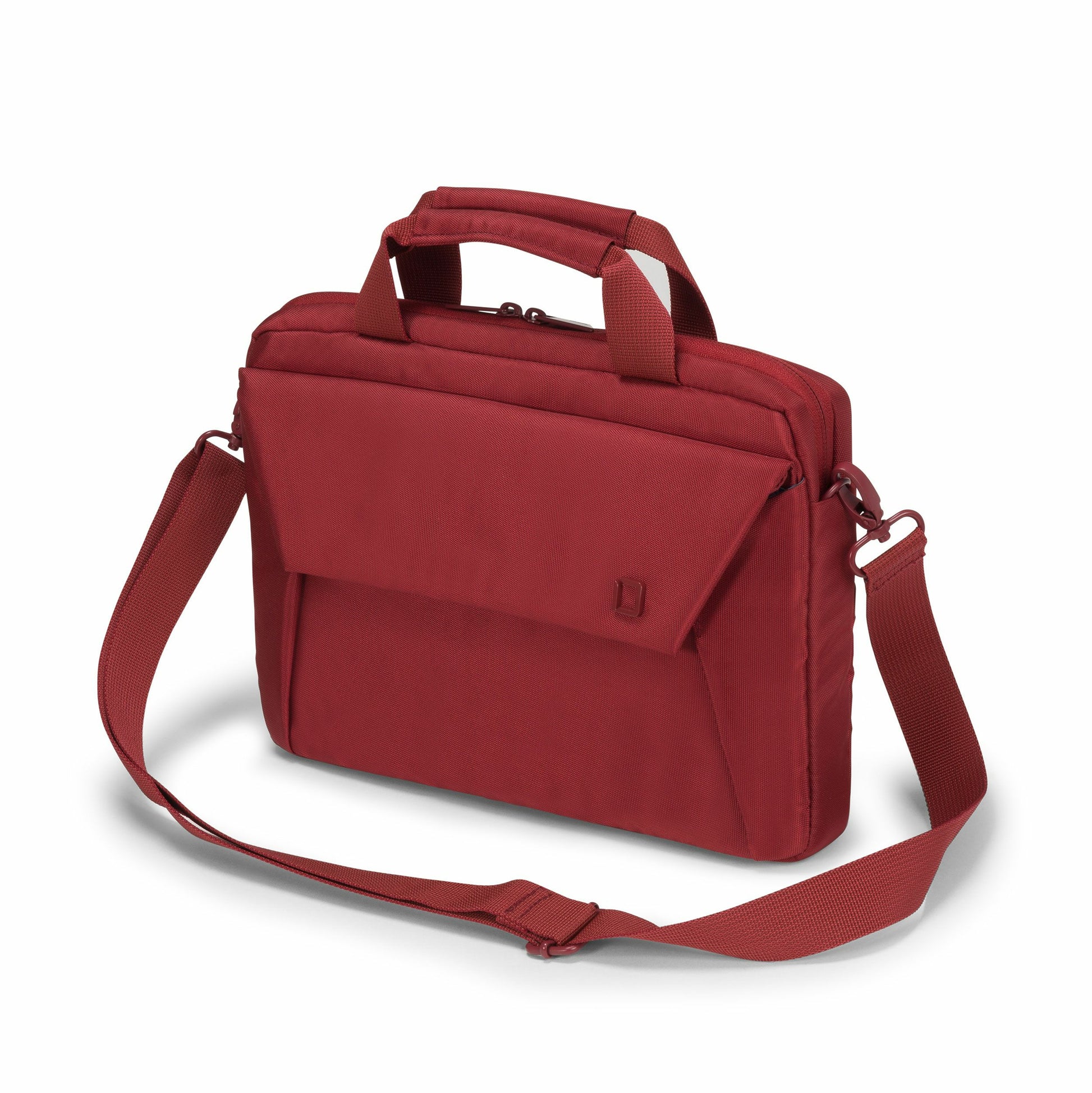 DICOTA Notebook-Tasche bis 11,6" – Schultergurt, Tragegriff – Rot