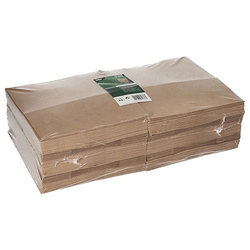 Papstar Papiertüte – 185 × 220 × 97 mm, bis 3 kg, braun, mit Blockboden – 250 Stk.