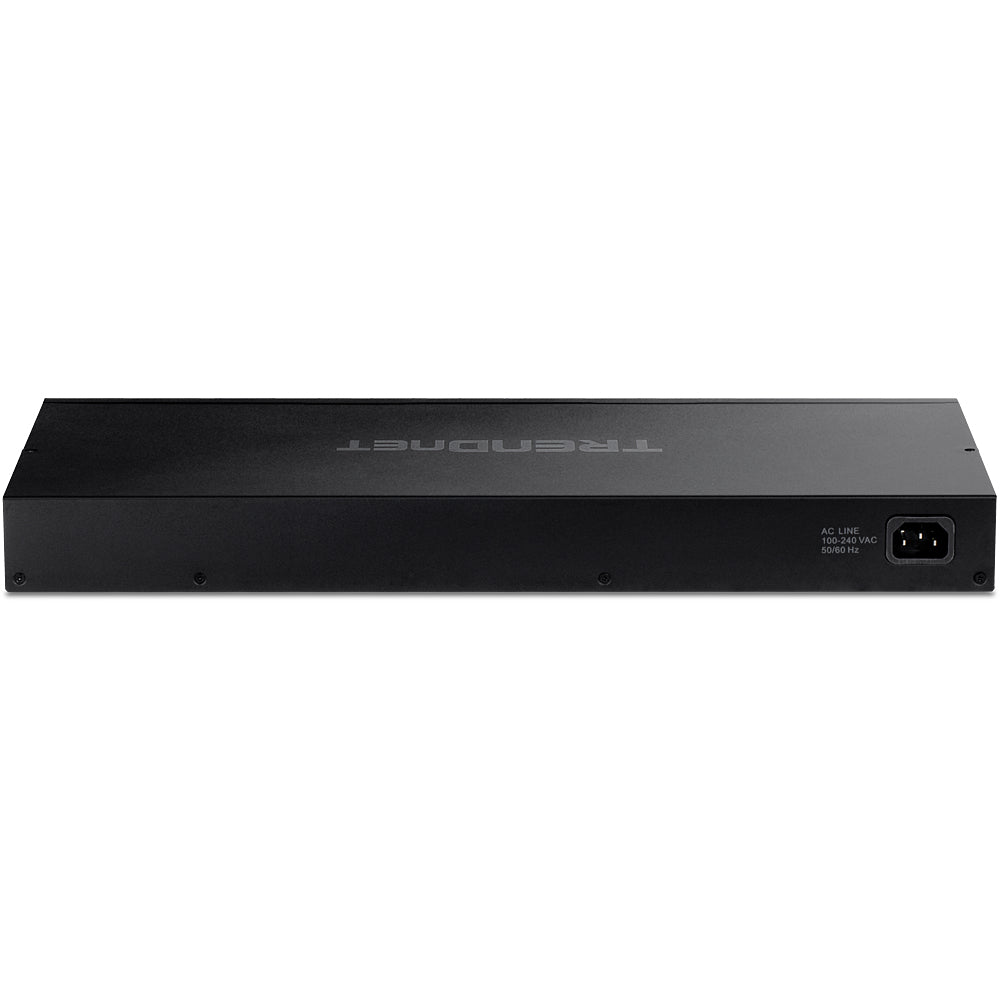 TRENDnet TPE-TG262 – Unmanaged L2 Switch – 24× 2,5G, 2× SFP, PoE+, PoE-Budget 380 W, 19", 1U