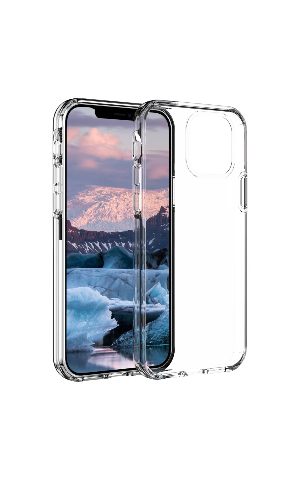 dbramante1928 Iceland Pro – Backcover – für Apple iPhone 12/12 Pro, Transparent, bis 3 m sturzsicher