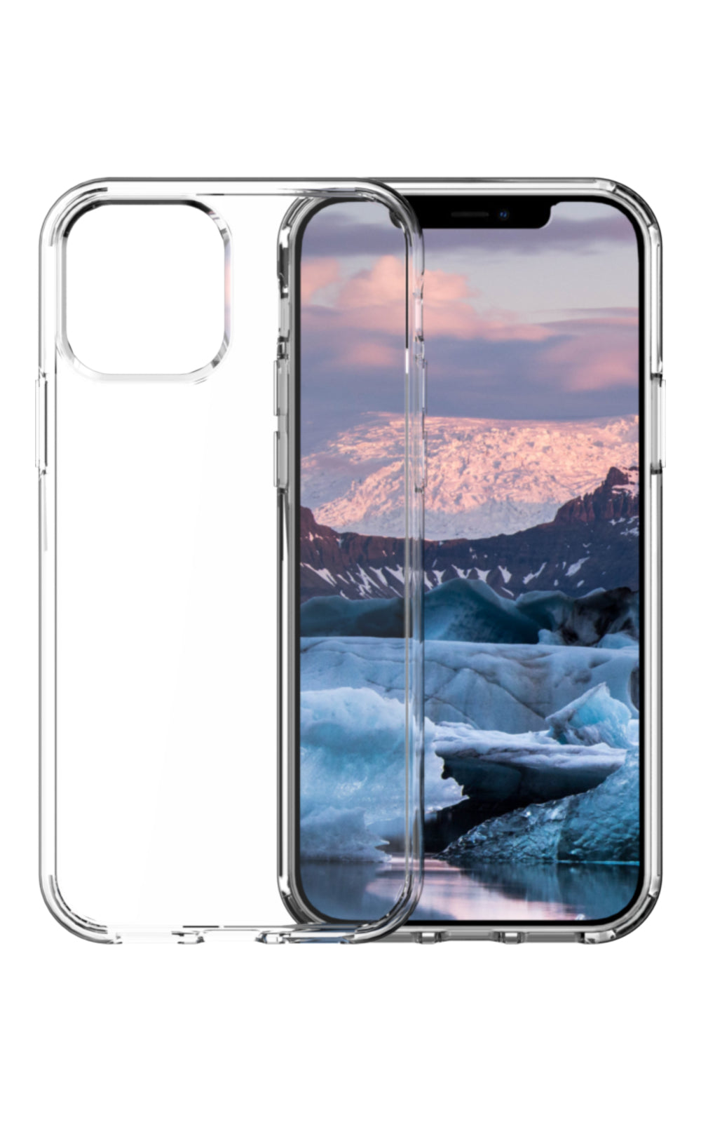 dbramante1928 Iceland Pro – Backcover – für Apple iPhone 12/12 Pro, Transparent, bis 3 m sturzsicher