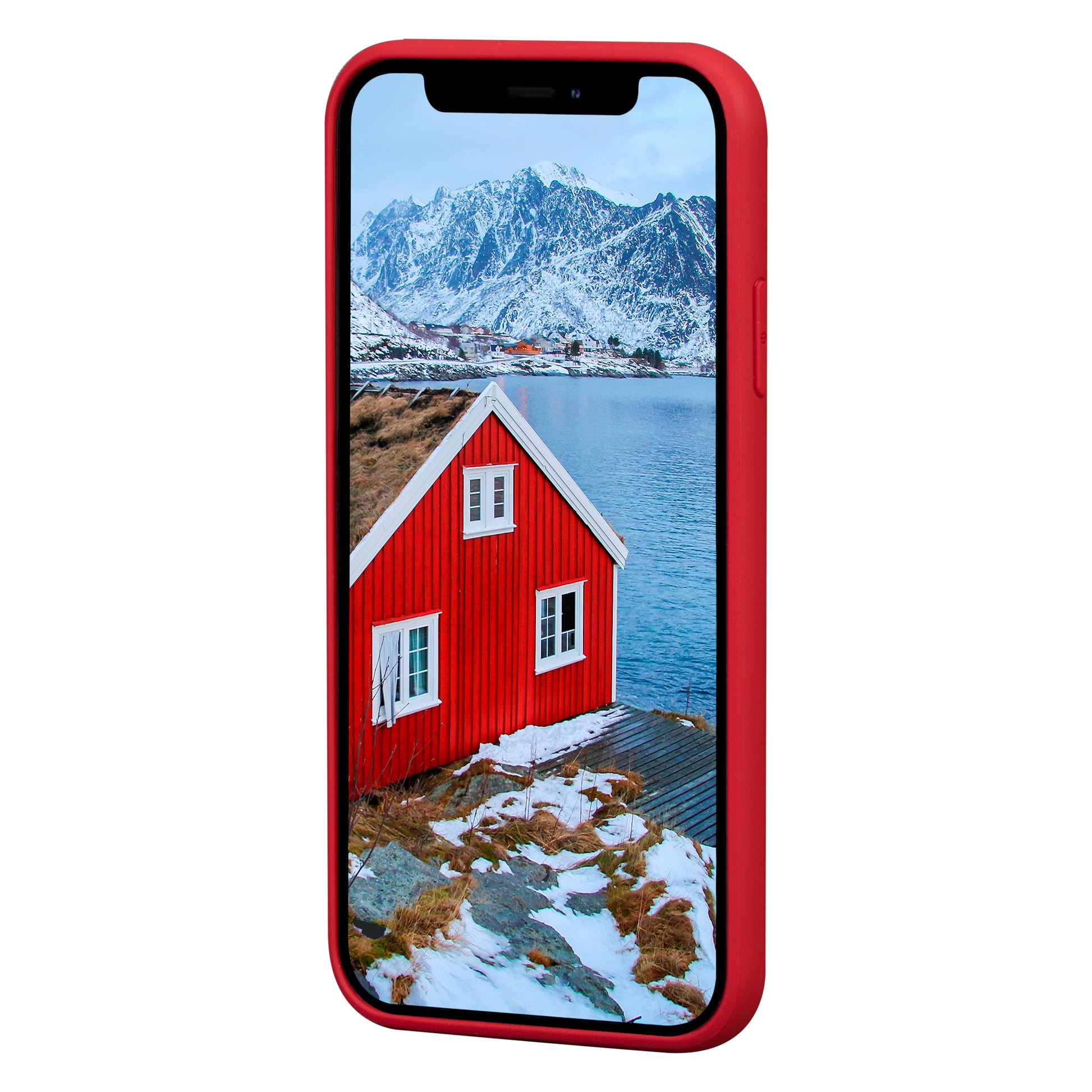 dbramante1928 Greenland Backcover – für Apple iPhone 11 / iPhone XR, Recycling-Kunststoff, Candy Apple Red