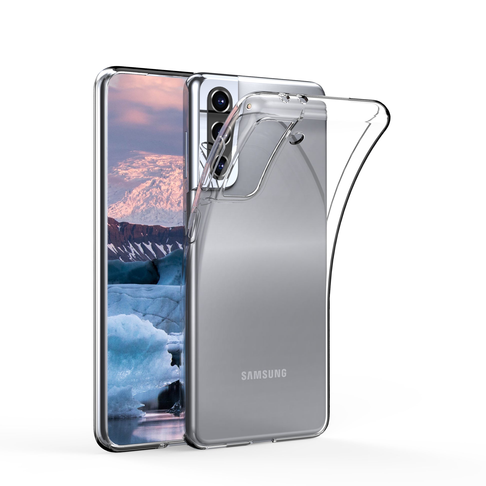 dbramante1928 Greenland Backcover – für Samsung Galaxy S21, Recycling-Kunststoff, transparent